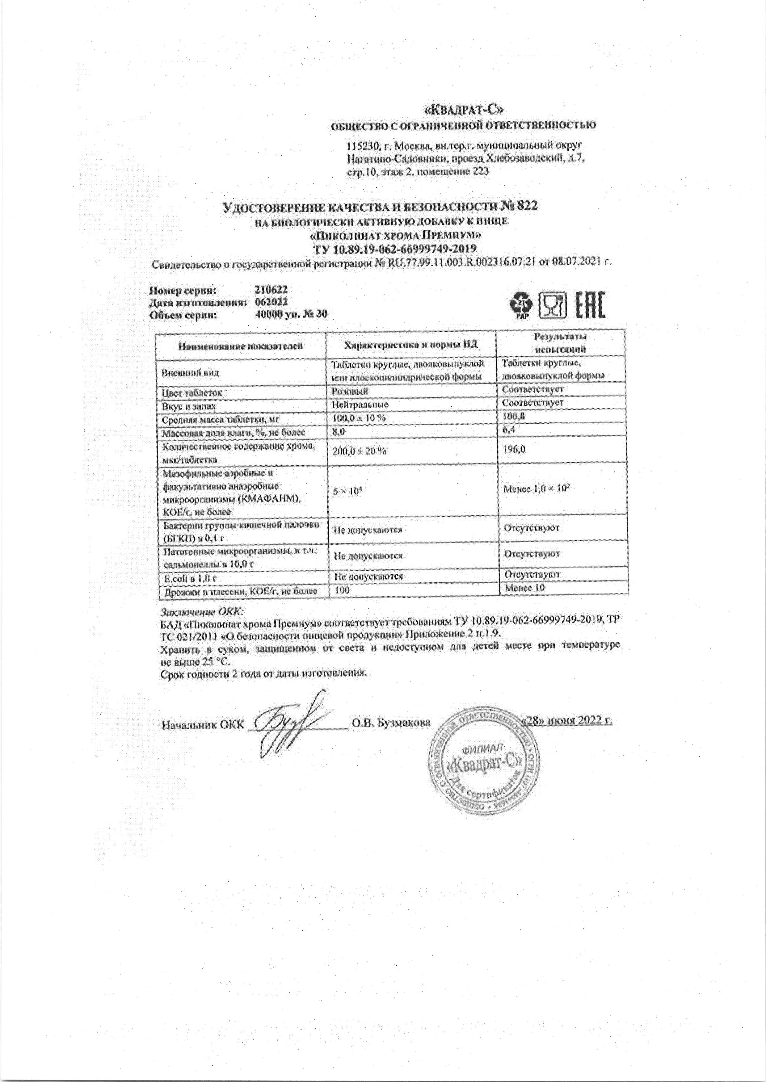 Паспорт №062022